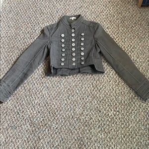 The ultimate cropped military jacket